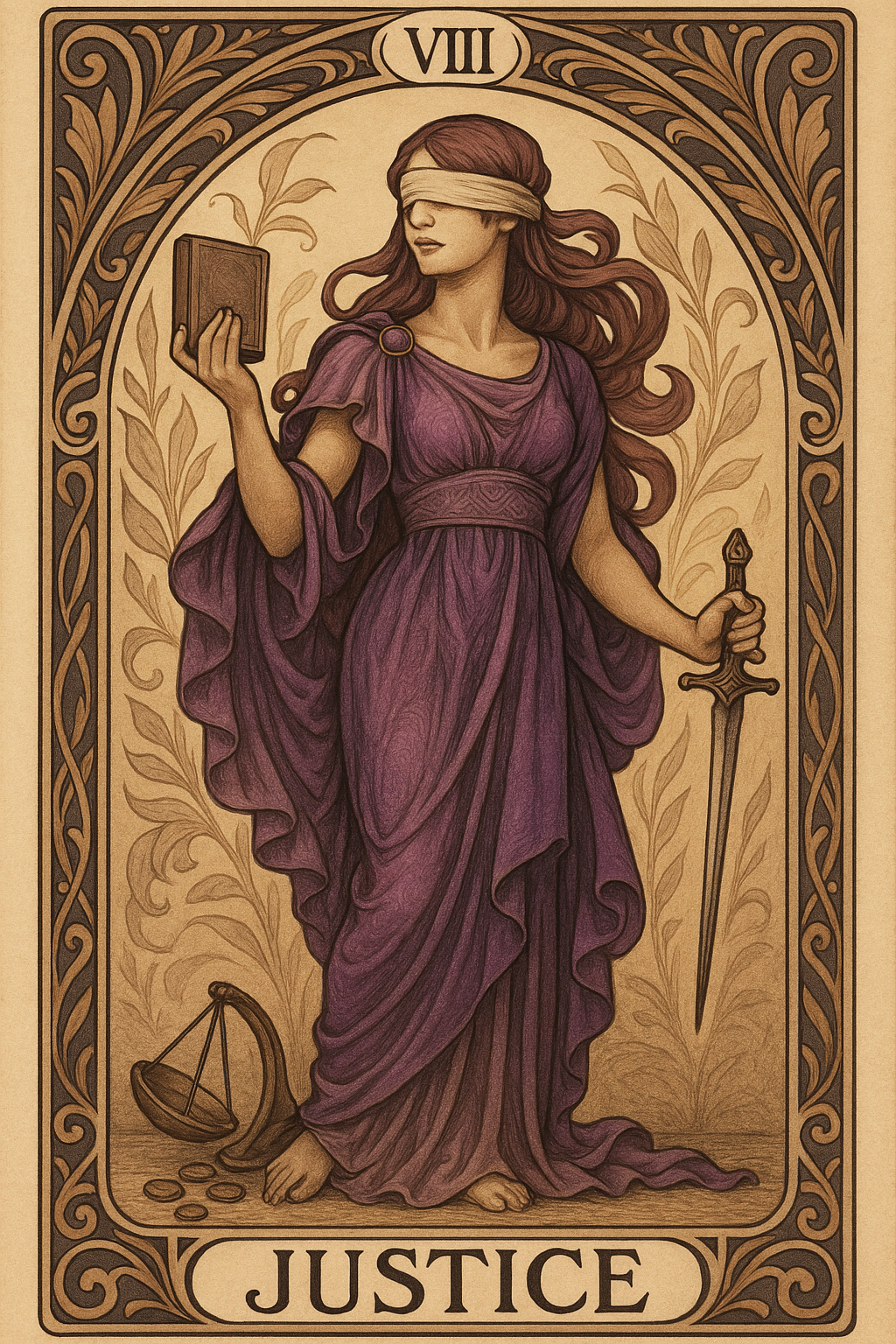 Justice (VIII) (Reversed)