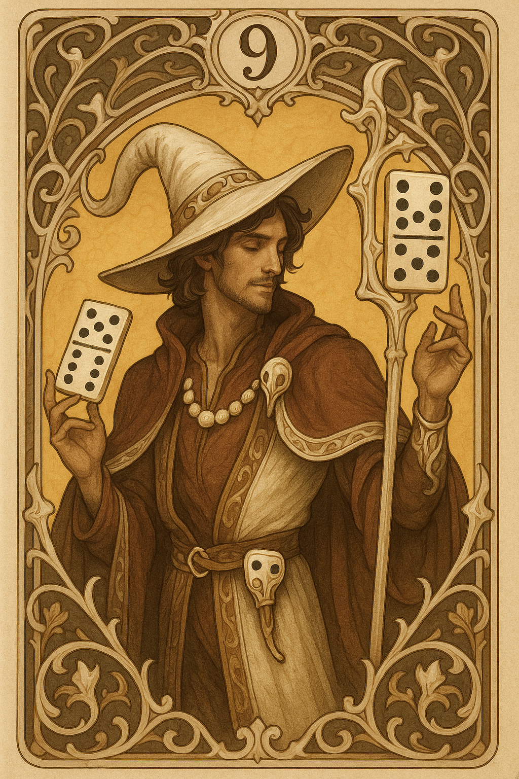 Card 9 (reversed)